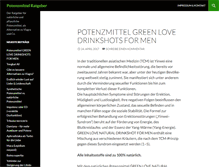 Tablet Screenshot of potenzmittel-ratgeber.de